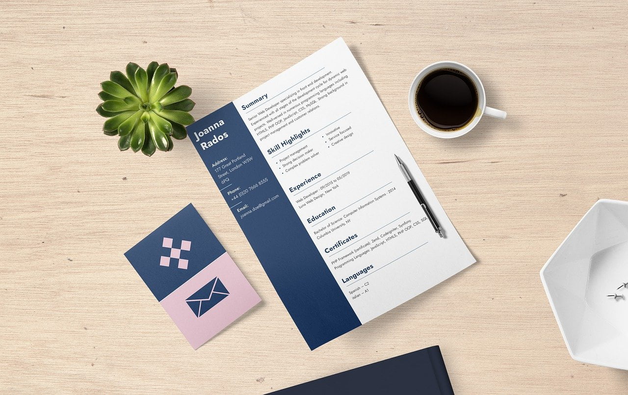 cv numerique