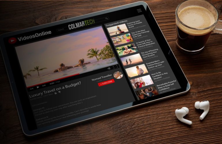 site internet à l'ère de la vidéo