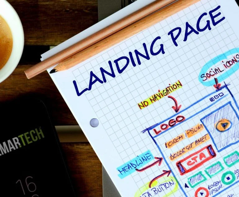 landing page