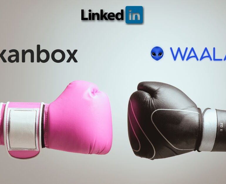 Kanbox vs Waalaxy : Comparaison des outils de gestion LinkedIn
