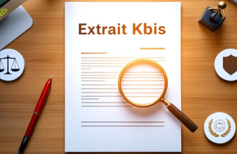 L'importance de l'extrait Kbis pour les entreprises