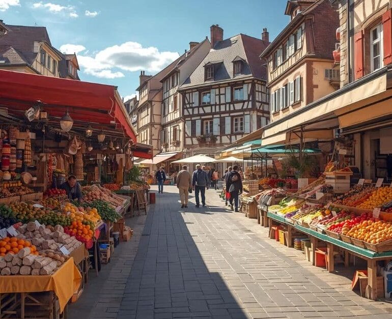 Les marchés à Colmar : horaires, jour, date, ...