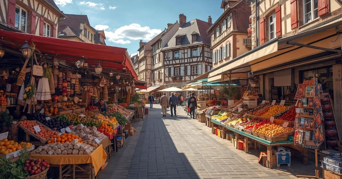 Les marchés à Colmar : horaires, jour, date, ...