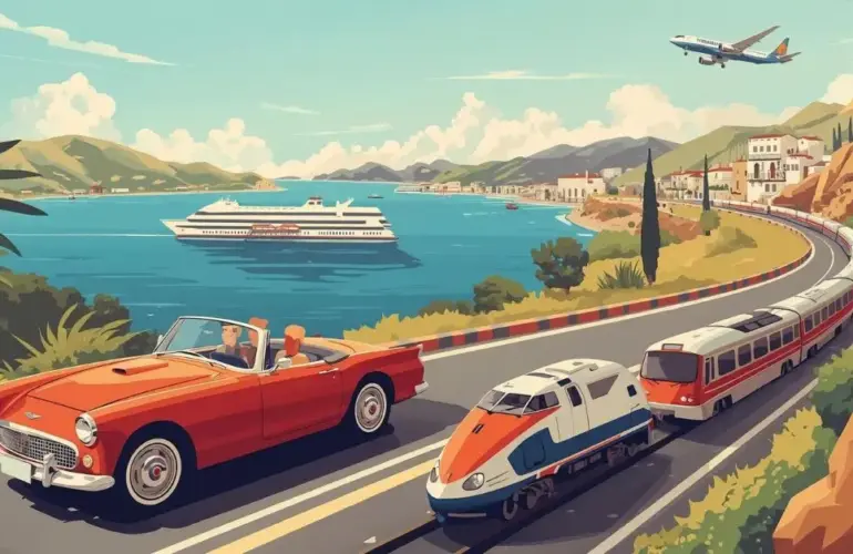 Se déplacer en Méditerranée : voiture, ferry, train ou avion ?
