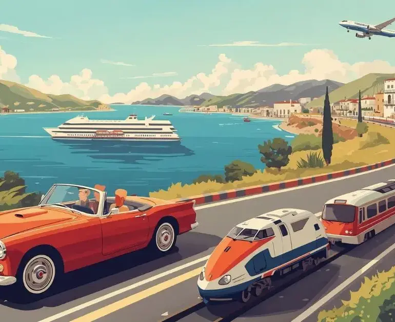 Se déplacer en Méditerranée : voiture, ferry, train ou avion ?