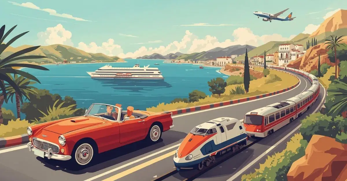 Se déplacer en Méditerranée : voiture, ferry, train ou avion ?